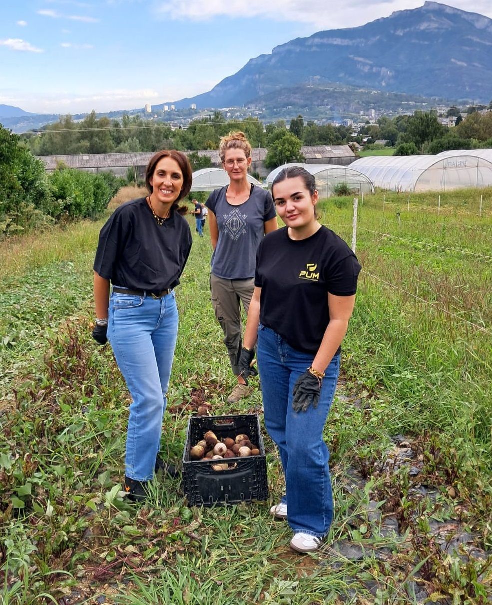 Cultiver la solidarité, ça se vit aussi sur le terrain !
